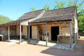 Creamery & utility buildings at Sauer-Beckmann Farmstead of Lyndon B. Johnson State Park. Stonewall, TX.