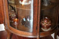 Carnival glass at Sauer-Beckmann Farmstead. Stonewall, TX.