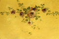 Detail of ceiling with rose motif in conservatory at McFaddin-Ward House. Beaumont, TX.