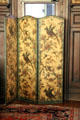 Decorative screen with bird motif in breakfast room at McFaddin-Ward House. Beaumont, TX.