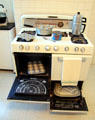 Roper gas range in kitchen at McFaddin-Ward House. Beaumont, TX.