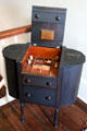 "Martha Washington" sewing table at Fort House. Waco, TX.