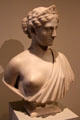 America marble bust by Hiram Powers at Dallas Museum of Art. Dallas, TX.