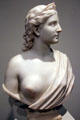 Faith marble bust by Hiram Powers at Dallas Museum of Art. Dallas, TX.