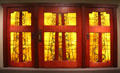 Front doors from Robert R Blacker House by Charles Sumner Greene & Henry Mather Greene at Dallas Museum of Art. Dallas, TX.