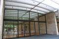 Front entrance of Nasher Sculpture Center. Dallas, TX.