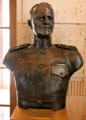 Fleet Admiral Chester William Nimitz bronze bust at Dallas Historical Society Museum in Hall of State in Fair Park. Dallas, TX.