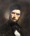 Portrait of H.J. van Wisselingh painting by Gustave Courbet at Kimbell Art Museum. Fort Worth, TX.