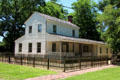 John Jay French Museum one of the first two-story painted houses on the Texas Gulf. Beaumont, TX.