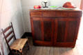 Sideboard at John Jay French Museum. Beaumont, TX.