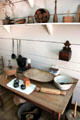 Cooking utensils at John Jay French Museum. Beaumont, TX.