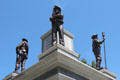 Bronze Confederate Soldiers by Pompeo Coppini at Texas State Capitol. Austin, TX.
