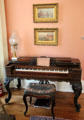 Melodeon marked X Sunny Syracuse, NY at Neill-Cochran House Museum. Austin, TX.