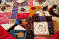 Quilt detail at Neill-Cochran House Museum. Austin, TX.