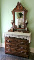 Dresser with mirror at Neill-Cochran House Museum. Austin, TX.