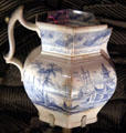 Pitcher hidden before civilians fled in Runaway Scrape at Bullock Texas State History Museum. Austin, TX.