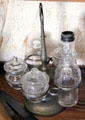 Cruet set in Breustedt kitchen at Museum of Texas Handmade Furniture. New Braunfels, TX.