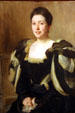 Portrait of Isabella Young Hunter by John Singer Sargent at Utah Museum of Fine Art. Salt Lake City, UT.