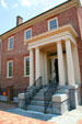 Willoughby-Baylor House built by Captain William Willoughby is now Norfolk History Museum. Norfolk, VA.