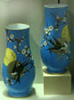 American blown & enameled glass at Chrysler Museum of Art. Norfolk, VA.