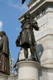 Andrew Lewis statue on George Washington monument at Virginia State Capitol. Richmond, VA.
