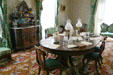 Dining room in White House of the Confederacy where Jefferson Davis & his cabinet met. Richmond, VA.