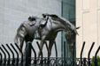 Memorial to 1.5 million horses & mules which died in the Civil War at Museum of Virginia History. Richmond, VA.