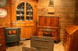 Collection of early American furniture at Museum of Virginia History. Richmond, VA.