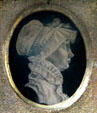 Drawing of Mary Ambler Marshall by Thomas Marshall at John Marshall House. Richmond, VA.