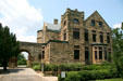 Carriage arch & square tower of Maymont Mansion. Richmond, VA.
