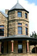 Octagonal tower of Maymont Mansion. Richmond, VA.