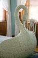 Swan head detail of bed in master bedroom of Maymont Mansion. Richmond, VA.
