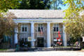 Bennington Museum opened in 1928 in a former stone church building with a collection started in 1852. Bennington, VT.