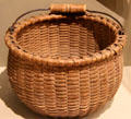 Black ash basket at Vermont History Center. Barre, VT.