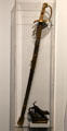 Marshall H Twitchell presentation sword & Catamount statuette at Vermont History Center. Barre, VT.