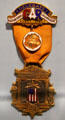 GAR badge for 35th national encampment at Vermont History Center. Barre, VT.