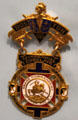 GAR badge for 26th triennial conclave in Boston, MA at Vermont History Center. Barre, VT.