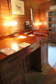Standing desk in office of farm house at Billings Farm & Museum. Woodstock, VT.