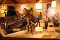 Butter making implements & display at Billings Farm & Museum. Woodstock, VT.
