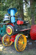 Steam tractor by Advance Thresher Co. of Battle Creek, MI, at LeMay Museum. Tacoma, WA.