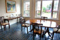Family dining room at West Virginia Governor's Mansion. Charleston, WV.