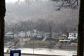 View across Kanawha River from Capitol area. Charleston, WV.
