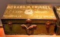 Trunk of member of Civilian Conservation Corp at West Virginia State Museum. Charleston, WV.