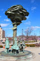 Festival delle Arti sculpture by Harry Marinsky at Clay Center for The Arts & Sciences. Charleston, WV.
