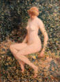 The Butterfly painting by Childe Hassam at Huntington Museum of Art. Huntington, WV.