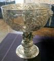 Chinese silver export punch bowl by Hung Chong & Co., Shanghai at Huntington Museum of Art. Huntington, WV.