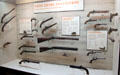 Firearms invention display at Huntington Museum of Art. Huntington, WV.