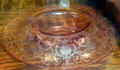 Versailles etched centerpiece at Fostoria Glass Museum. Moundsville, WV.