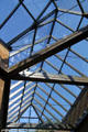 Skylight of Grave Creek Mound Archaeological Complex. Moundsville, WV.