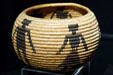 Washo Indian basket with human figures at Nelson Museum of the West. Cheyenne, WY.
